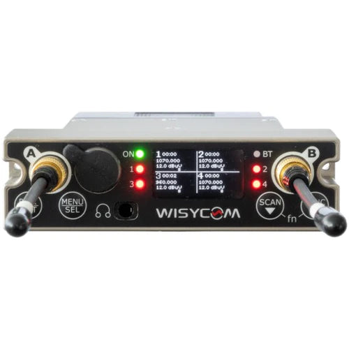 Wisycom MCR54 and MTP60 4-Channel Wireless Bundle