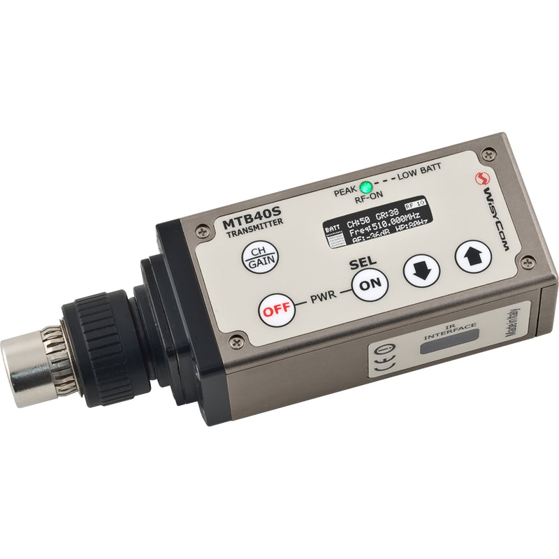 Wisycom MTB40S-UN Plug-on Transmitter