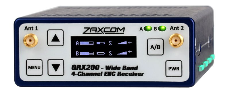 Zaxcom QRX200 4-Channel Wireless ENG Receiver