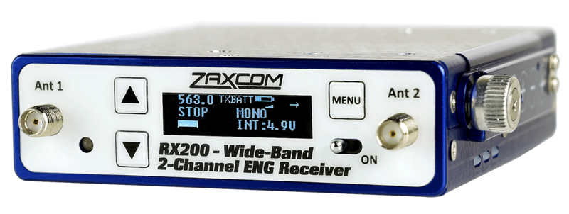 Zaxcom RX200 2-Channel Wireless ENG Receiver