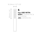 Bubblebee Spacer Bubble Microphone Windshield Kit Sound Bubblebee Industries