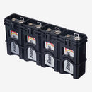 Storacell Slimline Battery Caddy for 4x 9V Batteries Sound Storacell