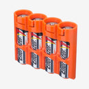 Storacell Battery Caddy AA4 Pack for 4x AA Batteries Sound Storacell