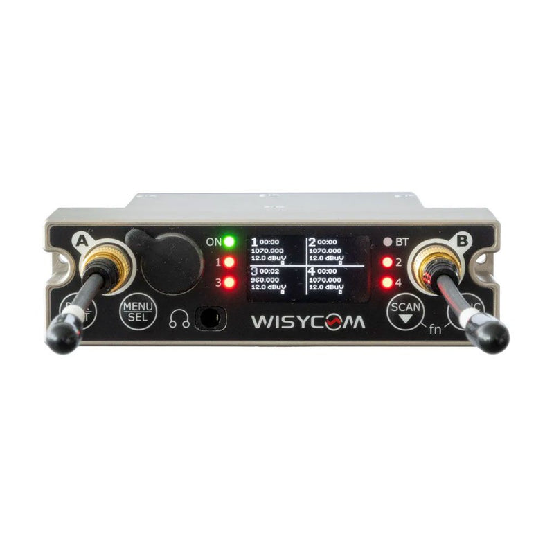 Wisycom MCR54 and MTP41S 4-Channel Wireless Bundle