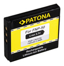 Patona FNP-50 Rechargeable Battery for Zaxcom Sound Patona