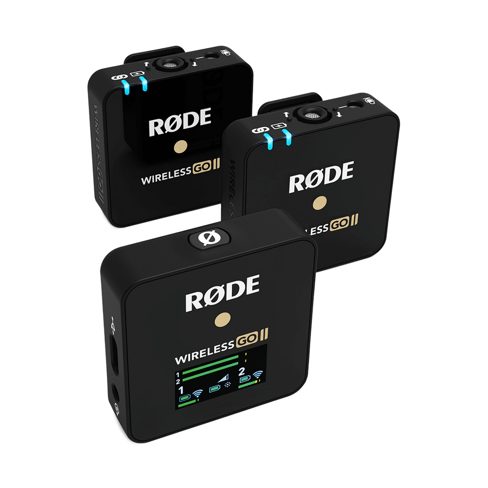 RODE Wireless GO II + ラベリアゴー×2本セット　WIGOⅡ Røde Wireless GO II Dual Wireless Mic System